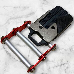 タジマメタルセフ用 ニックス風チェーン 60mm幅 レッド