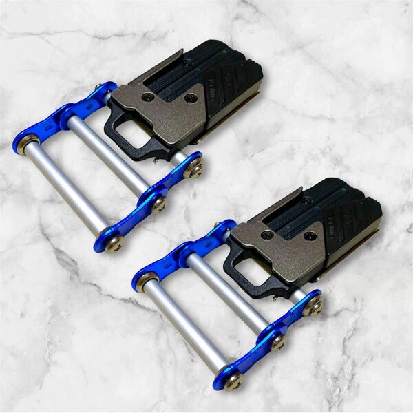 タジマメタルセフ用ニックス風 チェーン 2個セット ブルー
