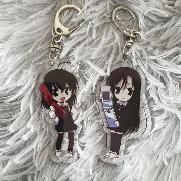 SchoolDays スクールデイズ アクリルキーホルダー 西園寺世界 桂言葉 2種セット