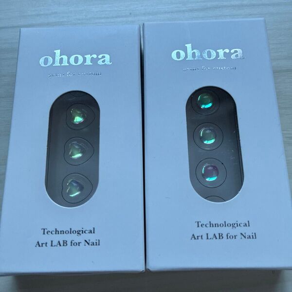 ohora ジェルネイルシール 5枚入2個セット オーロラ
