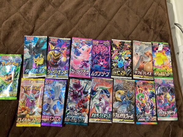 ポケモンカード 絶版パックもあり 袋