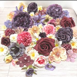 NO0516-01 造花 花材 花 パーツ 素材 セット 花 アーティフィシャルフラワー ハンドメイド ギフト プレゼント