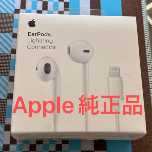 Apple純正品 イヤホン ライトニング端子 iPhone用 インナーイヤー型 EarPods (Lightningコネクタ)