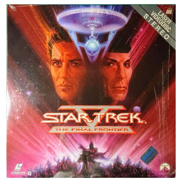 【格安LD】スター・トレック5 STAR TREK Ⅴ 新たなる未知へ レーザーディスク LASER DISC