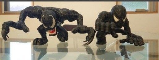 メディコム・トイ スパイダーマン ヴェノム フィギュア 限定品 箱無し マーベル