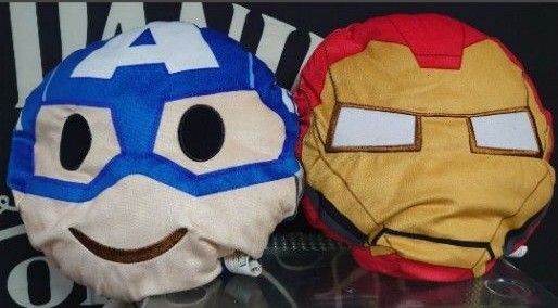 MARVEL クッション アイアンマン キャプテン・アメリカ ぬいぐるみ ディズニー マーベル アベンジャーズ