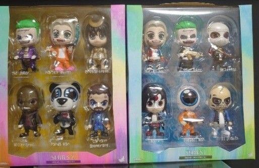 【未開封廃盤】 コスベイビー スーサイド・スクワッド ジョーカー ハーレイクイン フィギュア Cosbaby ホットトイズ DC