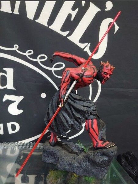 ARTFX ダース・モール ライトアップ版 「スター・ウォーズ」 1/7 PVC製塗装済簡易組立キット 箱なし スタチュー