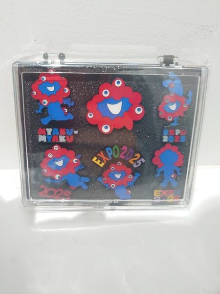 【未開封】大阪万博 限定 ミャクミャク ピンバッジ 6個セット 万博