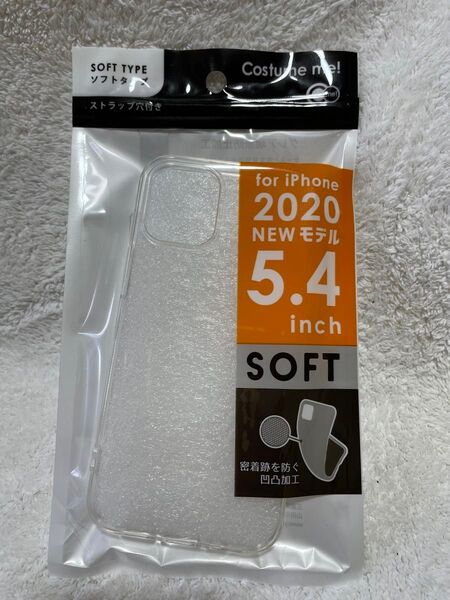 【新品未使用】GW最終日セール iPhone12miniクリアソフトケース