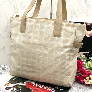 ★美品★ CHANEL シャネル ニュートラベルライン トートバッグ GM