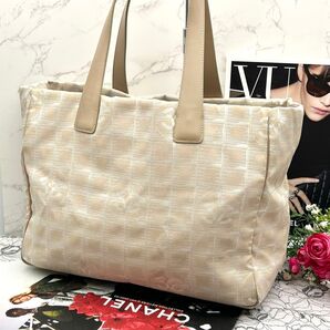 ★美品★ CHANEL シャネル ニュートラベルライン トートバッグ MM