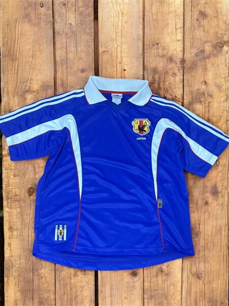 激レア adidas サッカー日本代表 半袖ユニフォーム 99/00