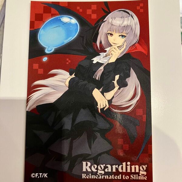 転スラ 転生したらスライムだった件 トレーディングカラーイラストステッカー 10th Anniversary ルミナス リムル