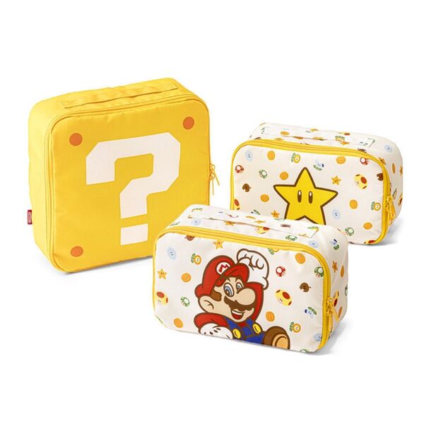 スーパーマリオ 収納ポーチセット