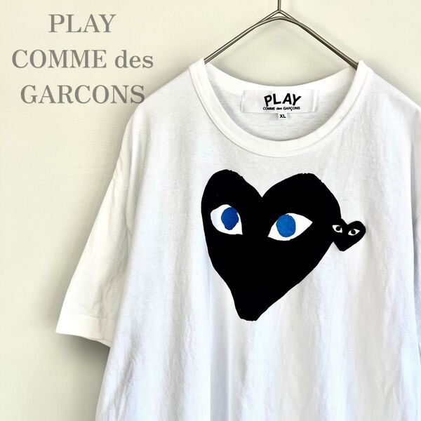 2022 完売品 PLAY COMME des GARONS XL Heart BLACK Tシャツ ハート