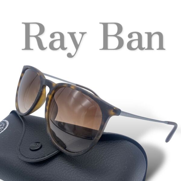 RAYBAN vintage sunglasses RB4171 ERIKA レイバン サングラス エリカ べっ甲柄 ブラウン