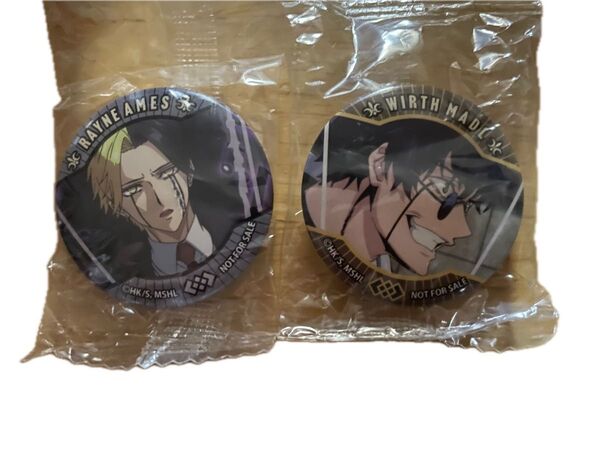 缶バッジ アニメ マッシュル 2こセット 新品