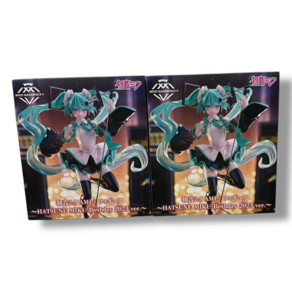 初音ミク AMP+ フィギュア~HATSUNE MIKU Birthday 2023 ver.~ 2個セット 美少女