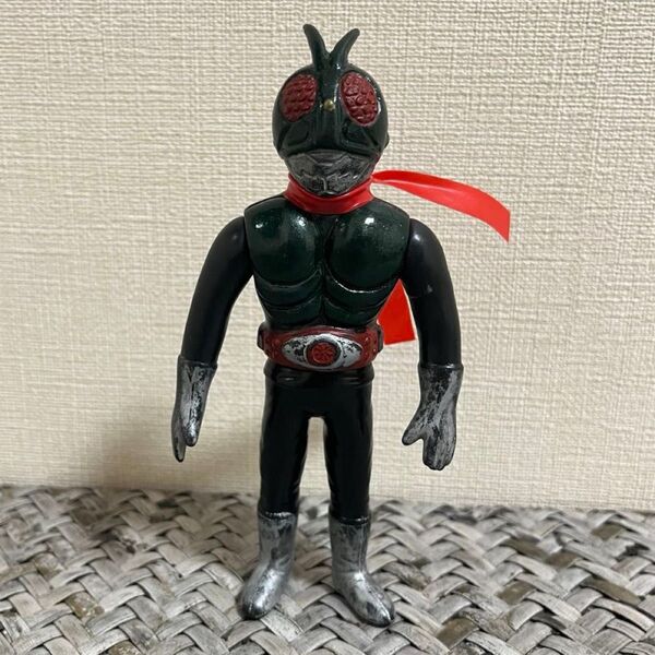レトロソフビ ミニサイズ ポピー 仮面ライダー1号 当時物