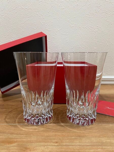 バカラ Baccarat クリスタルガラス ペアグラス ヴィータ クリスタル
