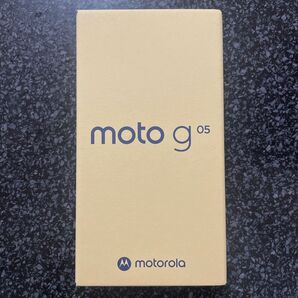 新品未開封 moto g 05、ミステリアスブルー