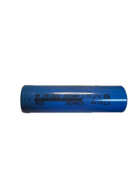 18650 2000mAh 3.7V 充電バッテリー リチウムイオン充電池
