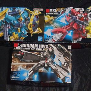 hguc 1/144 ヤクト・ドーガ (ギュネイ・クェス)機 νガンダムHWS 3点セット