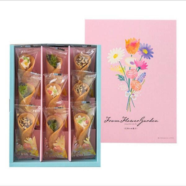 フロムフラワーガーデン 瓦せんべい クリーム ドライフルーツ お菓子 焼き菓子 ギフト