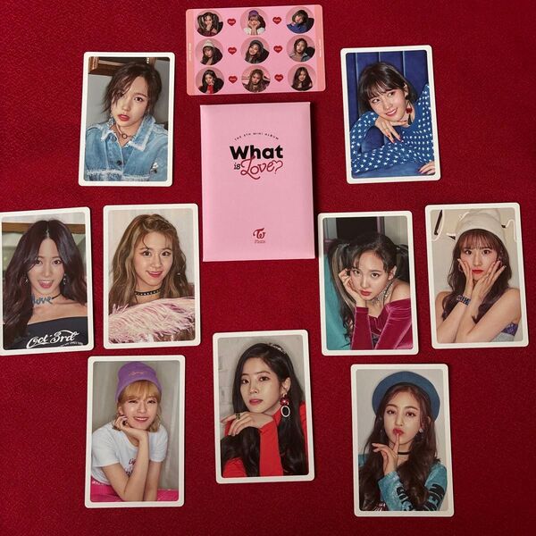 TWICE What is love? アルバム特典トレカ10枚セット