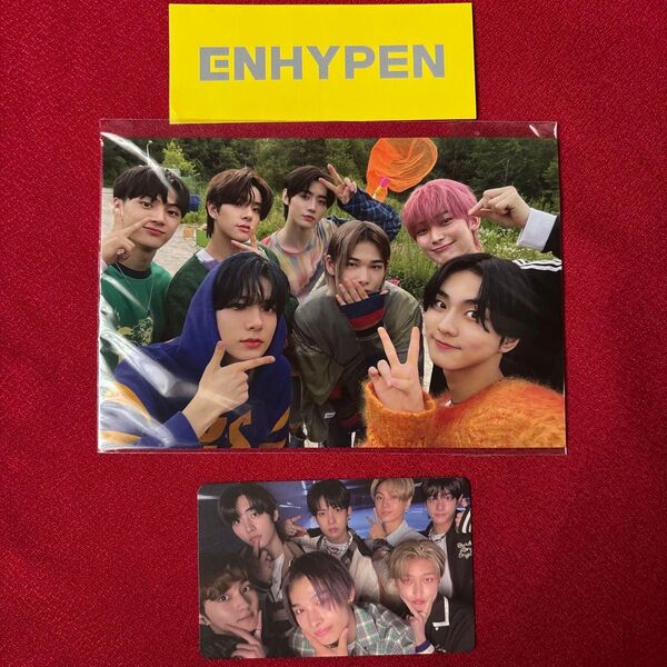 ENHYPEN 公式グッズ 2点セット トレカ ポストカード まとめ売り