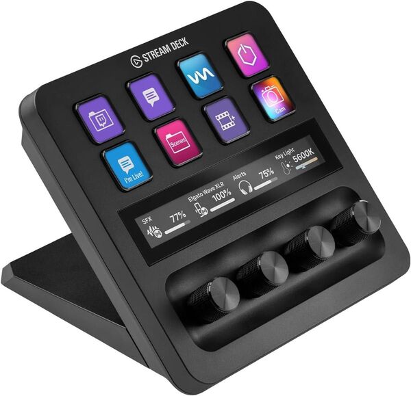 Elgato Stream Deck + 専用 ダイアル つまみ ブラック 34GBD9901 Deck Stream