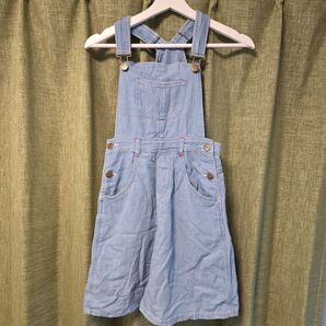 デニムジャンパースカート 140 シューラルー 美品