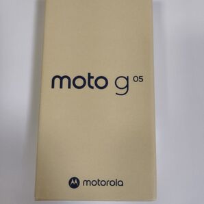【新品未開封】motorola moto g05