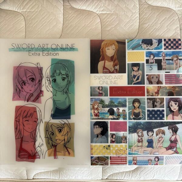 ソードアート・オンライン Extra Edition クリアファイル 2枚セット