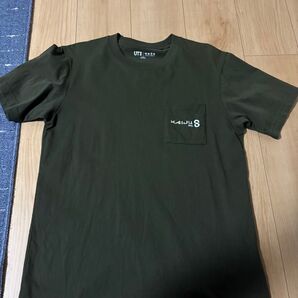 UNIQLO ユニクロ UT 怪獣8号 全員集合 カーキ M 半袖Tシャツ Tシャツ 男女兼用