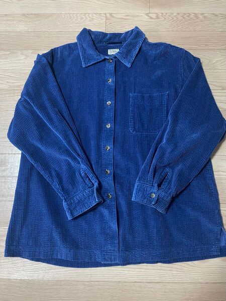 L.L Bean エルエルビーン コーデュロイ 長袖シャツ Lサイズ ヴィンテージ 70's〜80's