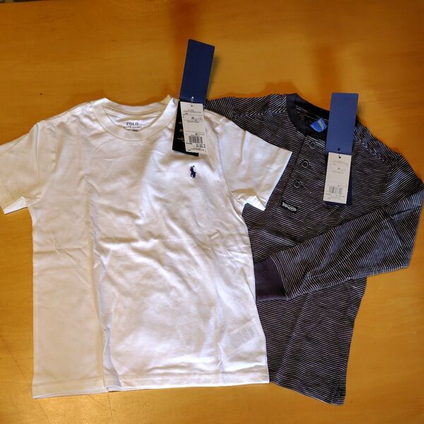 【新品未使用】【送料無料】【120cm】ラルフローレン Tシャツ セット POLO RALPH LAUREN 半袖Tシャツ i