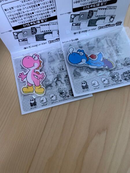 スーパーマリオ ゲーム キャラマグネッツ2 マグネット ヨッシー 2個セット