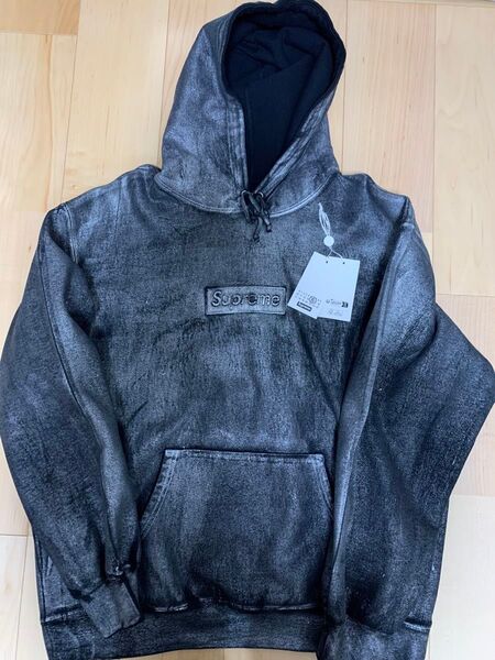 Supreme x MM6 Maison Margiela Foil Box Logo Hooded Sweatshirt XL