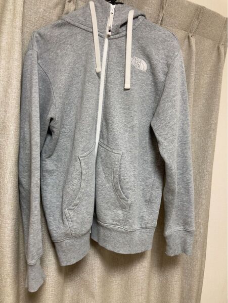 THE NORTH FACE ジップアップパーカー グレー
