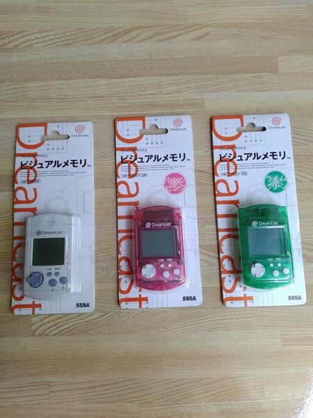 新品 未開封 未使用 ビジュアルメモリ 3色セット ピンク グリーン ホワイト
