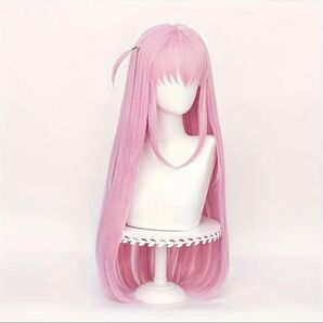 アニメコスプレピンク桃ロングウィッグ コスプレ かつら ロング