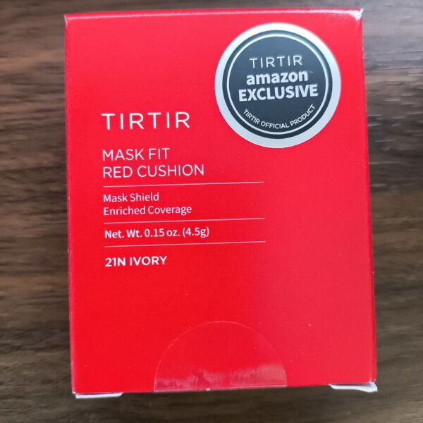 TIRTIR ティルティル MASK FIT RED CUSHION 21N ivory ミニサイズ 4.5g