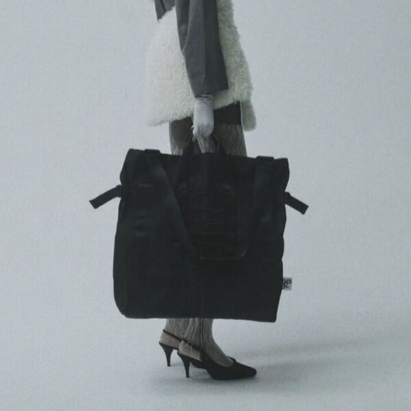 美品 KISHIDAMIKI over size 2way bag