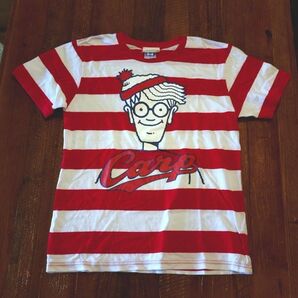 広島カープ ウォーリーを探せ コラボ Tシャツ Sサイズ レディース