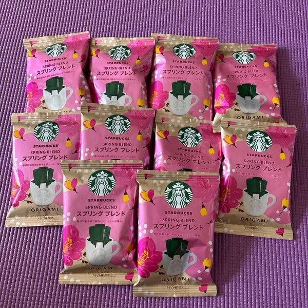 スタバ スプリングブレンド 10個 オリガミ