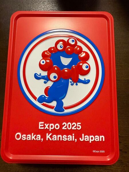2025大阪・関西万博レスポワール 神戸風月堂 ミャクミャク お菓子缶