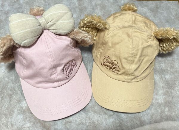 ディズニー ファンキャップ シェリーメイ ダッフィー 帽子 キャップ TDS ディズニーシー 廃盤品 CAP