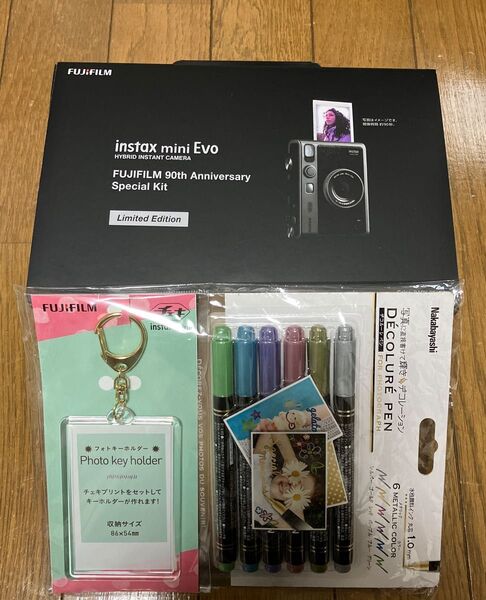 FUJIFILM instax mini Evo 90th Anniversary Special Kit 「チェキ」富士フイルム